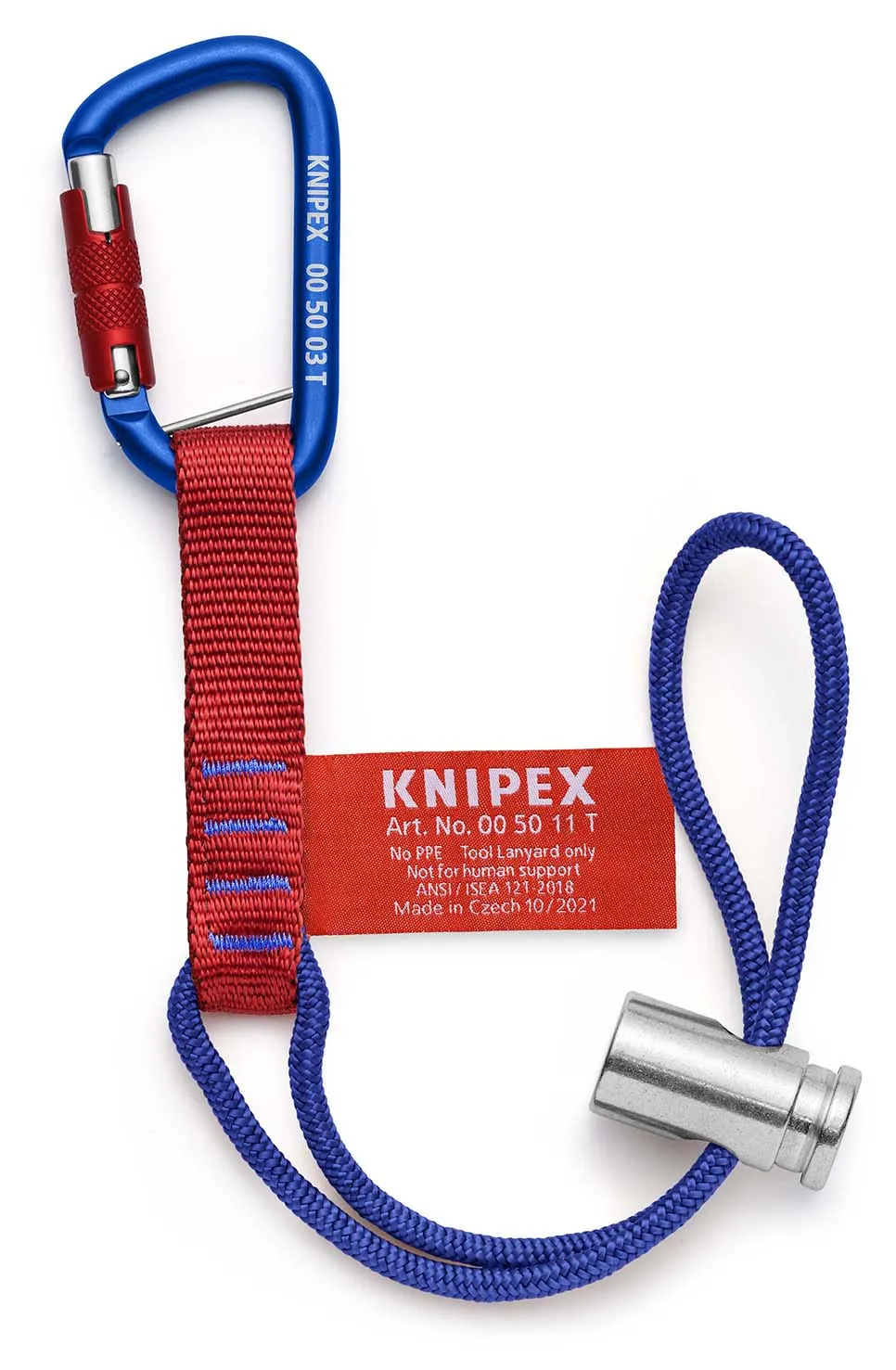 Adapter Straps with fixated carabiner-00 50 13 T BK