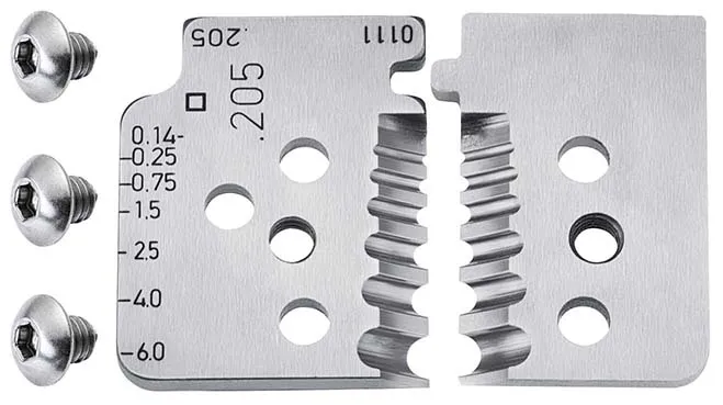 1 set of spare blades for 12 12 06-12 19 06