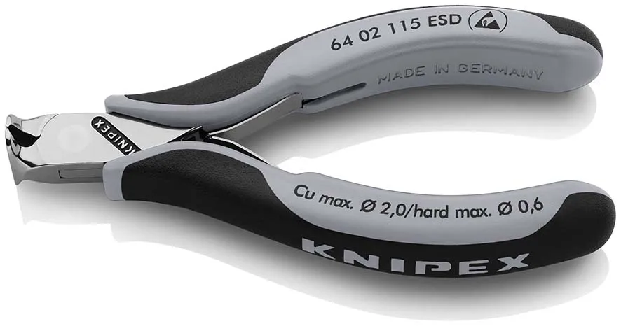 Electronics End Cutting Nippers ESD-64 02 115 ESD