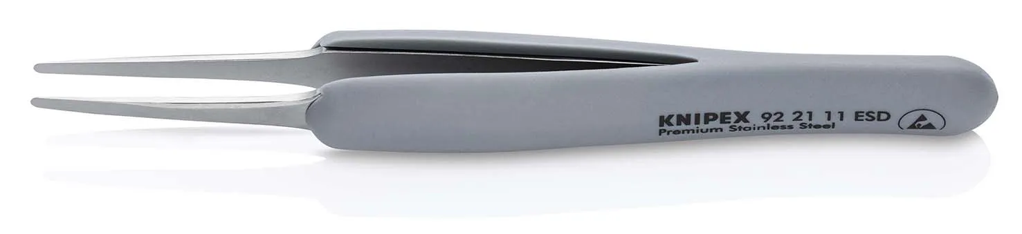 Precision Tweezers with rubber handles ESD-92 21 11 ESD