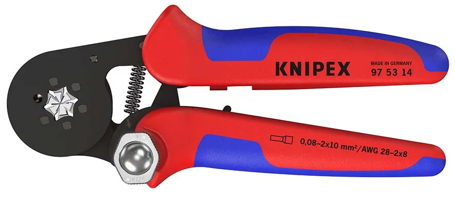 Self-Adjusting Crimping Pliers for wire ferrules-97 53 14